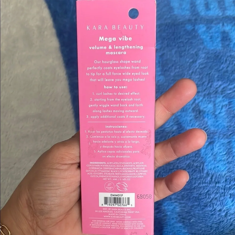 Kara Beauty Mega Volume Mascara - Black